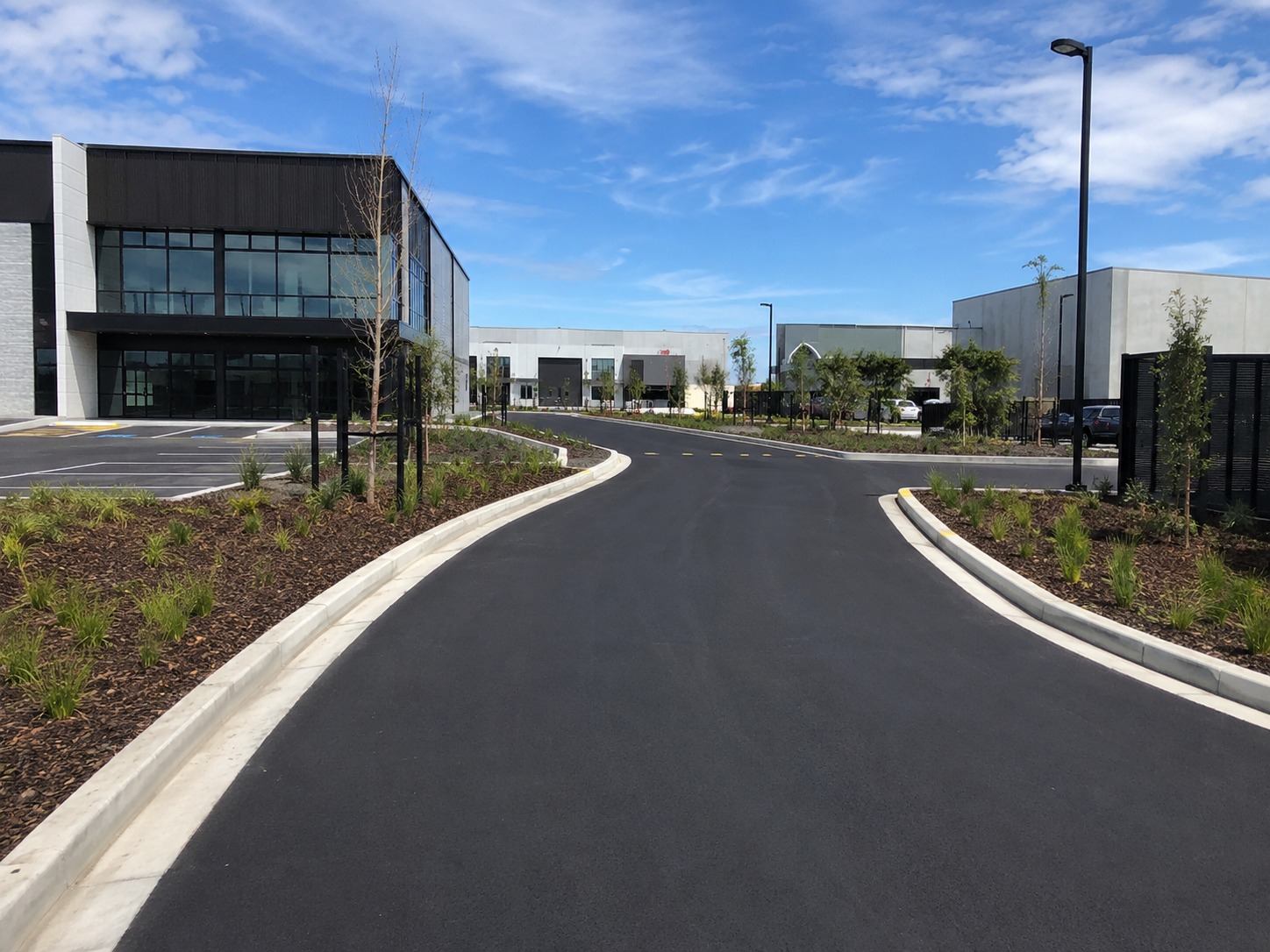 asphalt driveway finish detail in Tauranga