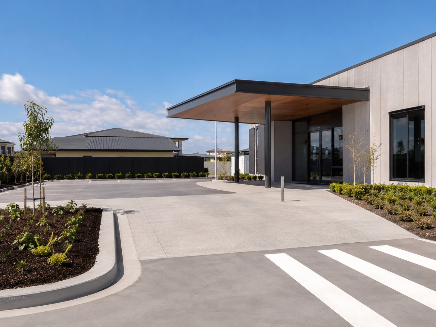 tauranga concrete driveways for commercial use