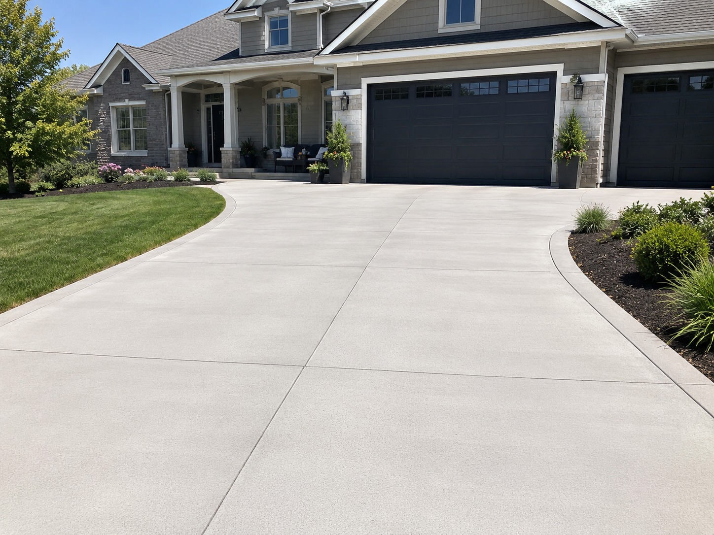 concrete driveway materials selected for Tauranga conditions